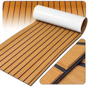 Flooring EVA Foam Decking Sheet, Faux Teak Decking Mat for Boat Yacht Marine