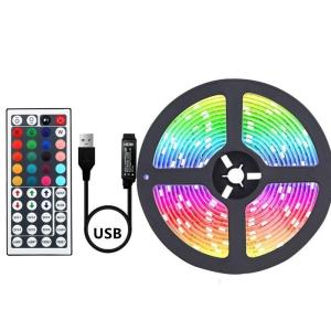 270LED Quantity 5V RGB SMD 5050 LED Strip Light Set With 3keys And Support