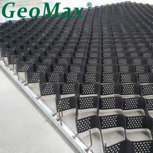 China 250mm Extra-Deep HDPE Welded Geocell for Extreme Load Applications With 12kN/m Peeling Strength 25kN/m Tensile Strength In German on sale