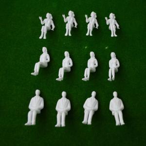 2017 new 1:30 6cm high Architectural Scale Model Figure White Figure Passenger