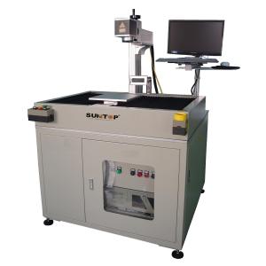 50 watt Large Marking Breadth Fiber Laser Marking Equipment For 3c Industry