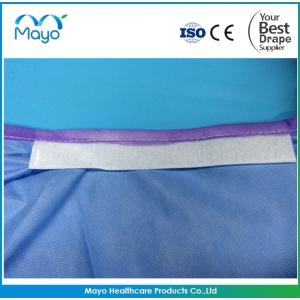 35gsm SMMS Gown Sterile Surgical Gowns Reinforced Customized
