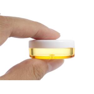 Multi Color 5ml Face Cream Containers Jar XFFC-07 With White Screw Lid