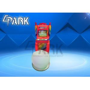 Yellow Amusement Game Machines / Smart Car Kids Ride National Driving Arcade