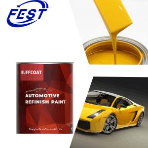 Cheap China Manufacturer Supply 1K Yellow Automotive Paint with Excellent Quality for sale