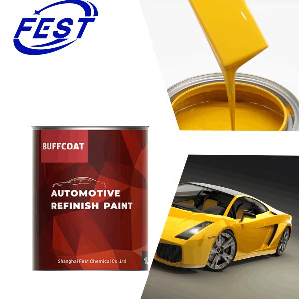 Quality China Manufacturer Supply 1K Yellow Automotive Paint with Excellent Quality wholesale