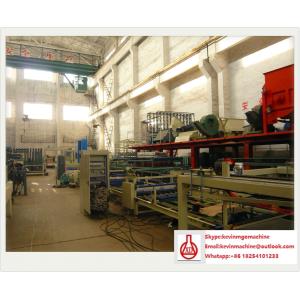 Office Buildings Corrugated Board Making Machine , Fireproof Roof Panel Roll