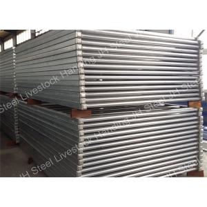 Glavanized Steel 12ft Oval Bar Cattle Yard Panels