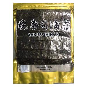 21*19cm Full Size Roasted Seaweed Nori Sheet 100 50 Sheets / Bag