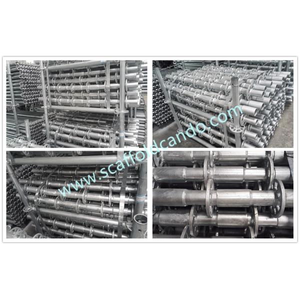 Q235 Q345 Hot dip galvanized base collar, basic socket 300mm,280mm,240mm,200mm base for OD48.3 60.3mm ringlock vertical