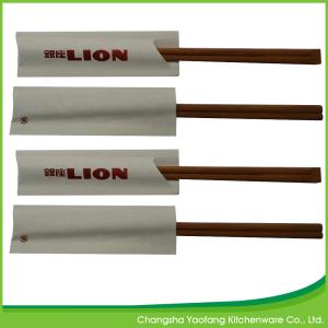 24cm Custom Bamboo Chopsticks Tensoge Carbonized Chopsticks For Restaurant