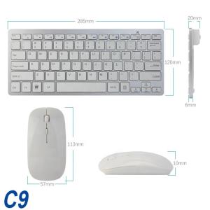 Low Noise Ergonomic Keyboard Mouse Combo With Scissors Structure Key