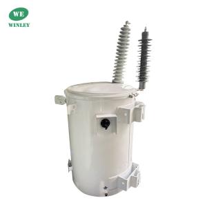 Pole Mounted Transformer Overhead Distribution Oil immersed Single Phase 100KVA
