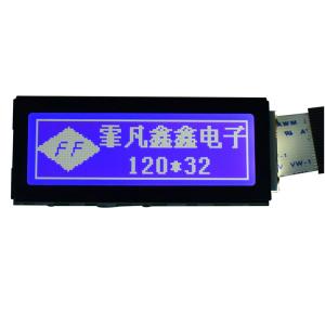 2.35" Monochrome Graphic LCD Module Transmissive None Touch Screen Type