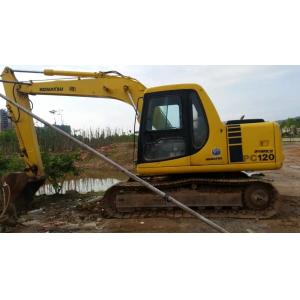 China PC120 - 6 Second Hand Komatsu Excavator 90% UC With 0.5m3 Bucket Capacity on sale