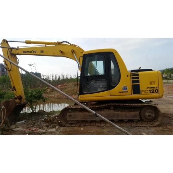 Quality PC120 - 6 Second Hand Komatsu Excavator 90% UC With 0.5m3 Bucket Capacity wholesale