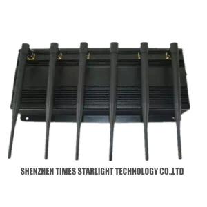 6 to 8 Antennas Cell Phone Blocker With 12V Input For longer Jamming Distance
