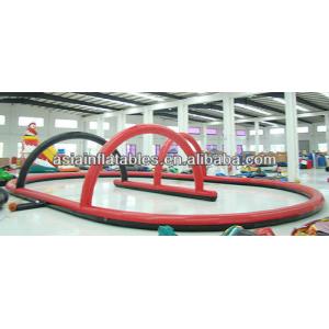 Inflatable Zorb Ball Racing Track For Indoor Kindergarten