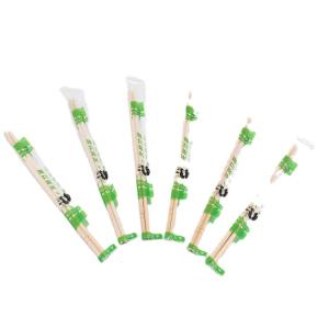 Customized Logo Round Disposable Bamboo Chopsticks 240mm*4.8mm