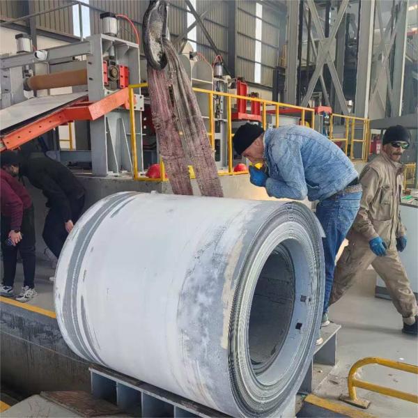 600-2000mm Substrate Width Coil Coating Line With Fair Coating Adhesion And