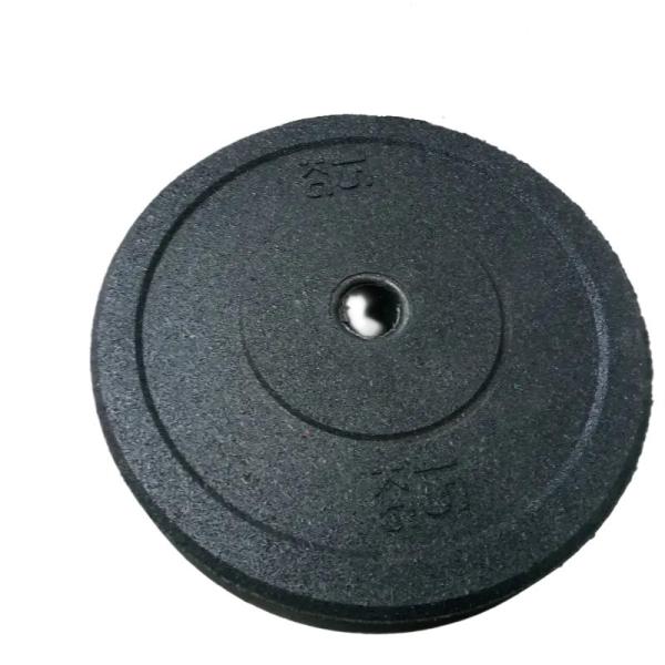 60-70 ShoreA Hardness Rubber Weight Plates with Cushioned Design for Intense