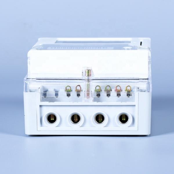 Quality LCD Display Three-Phase Prepaid Electric Meter for 5A Current Usage and Prepaid Management wholesale