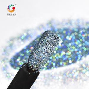 Multicolour PET Solvent Resistant Glitter Powder Ultrathin Chunky Iridescent