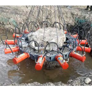 4-18 Module Hydraulic Pile Breaker for 30-40T Excavator with 1700-2000mm Pile Breaking Diameter Range and for Pile Breaking