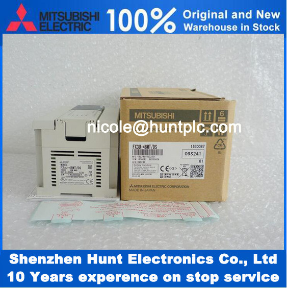 Quality FX3U-48MT/DS Mitsubishi FX3U Series Logic Module Without Display, 24 x Input, 24 x Output, 24 V dc Supply Voltage wholesale