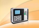 Real time attendance machine Fingerprint Access Control System Support TCP / IP