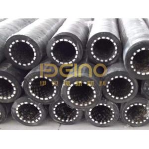 Ceramic Lined Rubber Hose Customized Hexagonal Alumina Ceramic