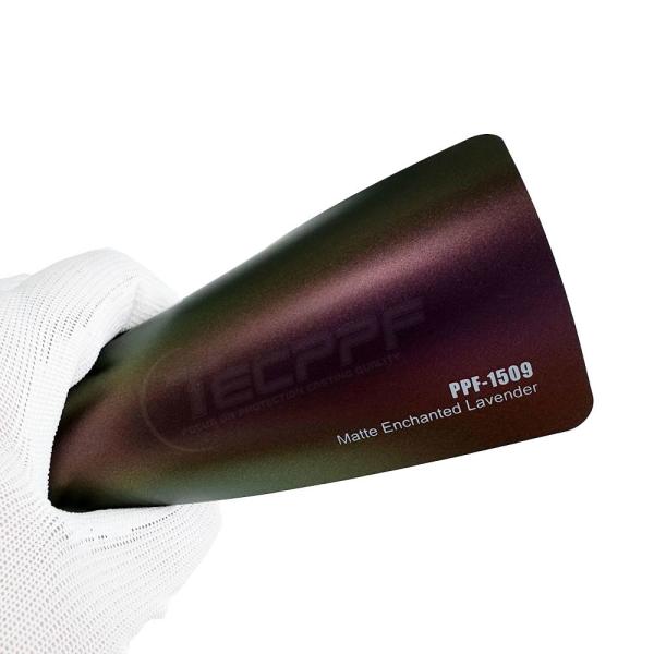 Quality PPF-1509 Matte Enchanted Lavender Colour Change Paint Protection Film 8mil wholesale