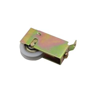 Cheap Lightweight Zinc Plating Door Window Rollers Sliding Wheels Pulley With Nylon for sale