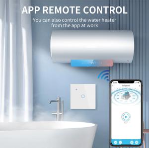 4000W Wifi Boiler Smart Water Heater Switch 20A UL94V0 Tuya App Wifi Sensor Switch Work With Alexa Voice Timing Remote