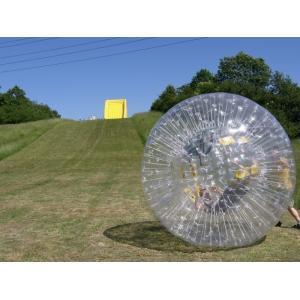1.0mm PVC Inflatable Zorb Ball With Soft Back Cushions