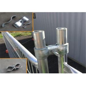 Galvanized Steel Removable Wire Mesh Fence , Temporary Security Fencing