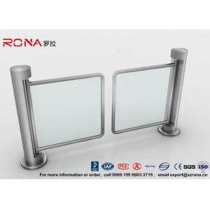 Unidirectional Swing Gate Turnstile 304 stainless steel 500mm Passage Width CE