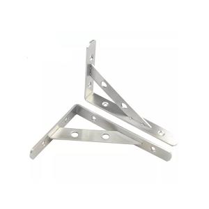 China Sheet Metal Flat Triangle Bracket Nickel Plating For Shipbuilding on sale