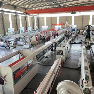 20-110mm Plastic PE PPR Hdpe Pipe Extrusion Machine