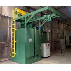 Single Hook Automatic Shot Blasting Machine , Castings Cleaning Shot Blasting