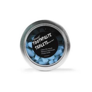 Sea Salt Flavor Chewing Teeth Whitening Tablets Toothpaste Kill Bacteria