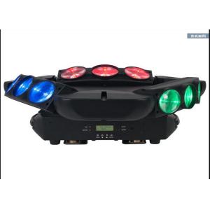 DMX512 100w Spider Beam Moving Head Lighting 9 Heads Lights AC 110-240V 50-60HZ