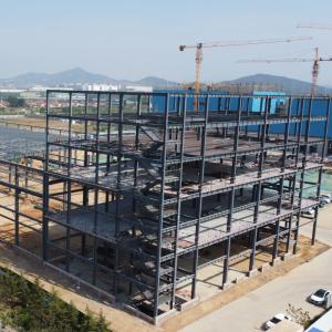 Steel Structure Warehouse Building with H-Section Beams 50 Years Life