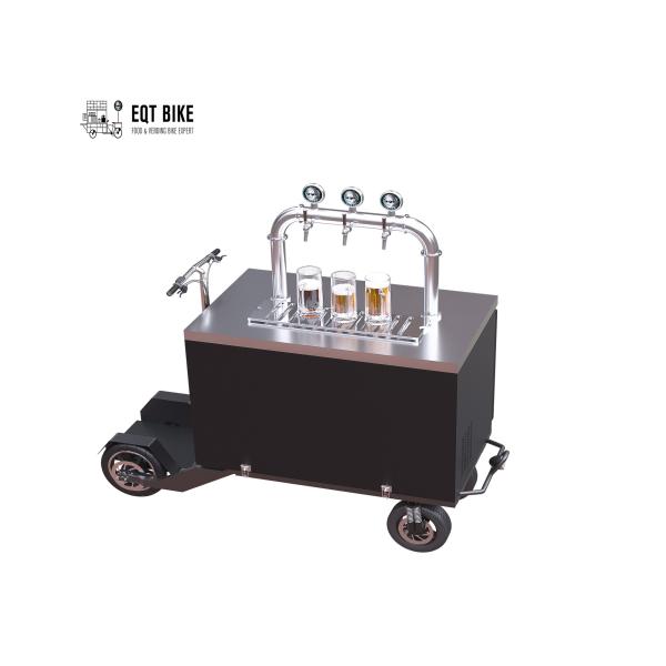 Mobile Street Vending Beer Bicycle Cart Box Structure