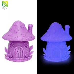PINRUI Glow-in-the-Dark PLA Filament Purple Color 3D Printer Rods Available for