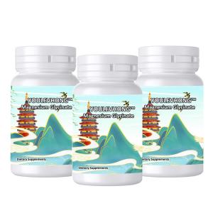 Muscle Function Aid Magnesium Glycinate Supplements Non GMO / Gluten Free