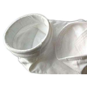 5 / 10 Micron Polyester Dust Collector PP Filter Bag White Color 400 - 600g Gram