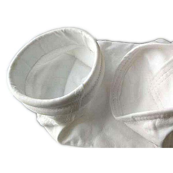 5 / 10 Micron Polyester Dust Collector PP Filter Bag White Color 400 - 600g Gram