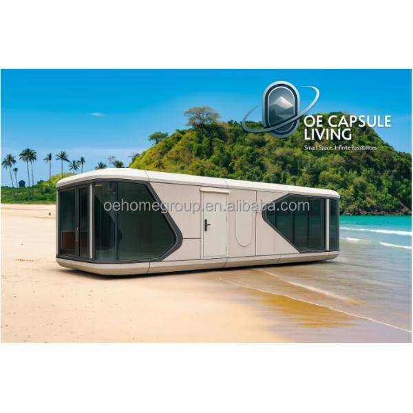 Prefab House Luxury Hotel Modular Villa 2 Bedroom Prefab Homes Prefabricated Building Space Capsule Prefabricated Cabins