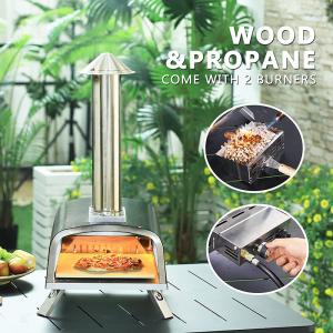 Temprature Control Modern Garth Pizza Oven for Pizza Maker Single Freestanding